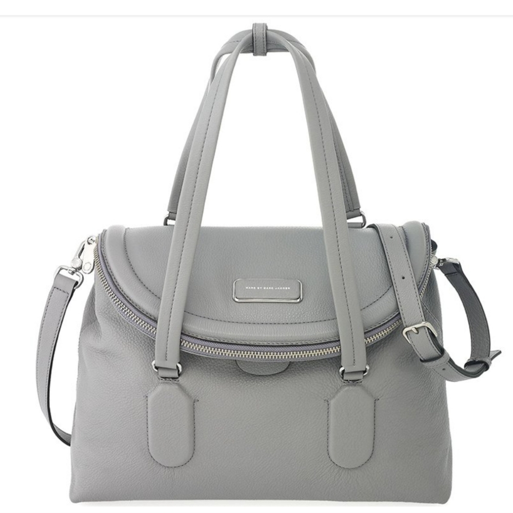 MARC by Marc Jacobs Silicon Valley Satchel Bag, Storm Cloud